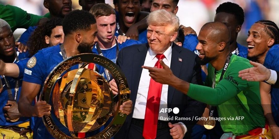 Cole Palmer Heran Donald Trump Ikut Nimbrung Perayaan Juara Chelsea di Piala Dunia Klub 2025