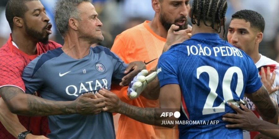 Piala Dunia Klub 2025 - Terancam Sanksi Berat usai Tampar Joao Pedro, Luis Enrique Angkat Bicara