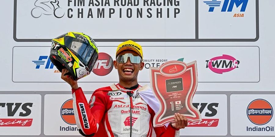 Asia Road Racing Championship 2025 - Dua Pembalap Indonesia Puncaki Klasemen usai Amankan Podium Pertama di Motegi