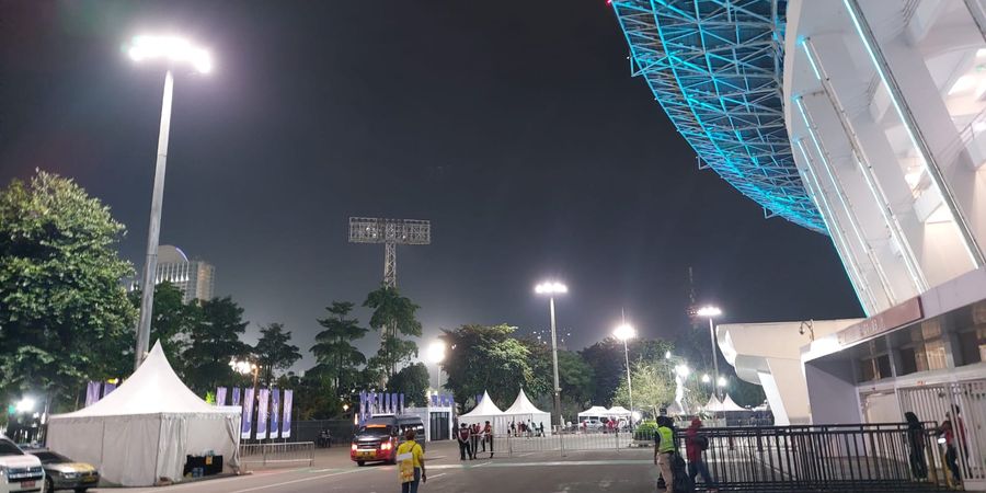 Timnas U-23 Indonesia Vs Brunei Darussalam - SUGBK Sepi Penonton