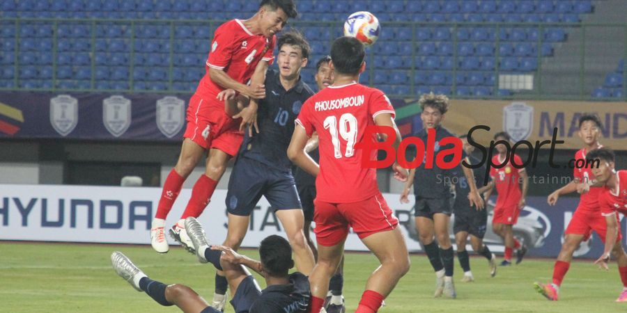 Hasil ASEAN Cup U-23 2025 - Kamboja dan Laos Buka Persaingan di Grup B dengan Hasil Seri