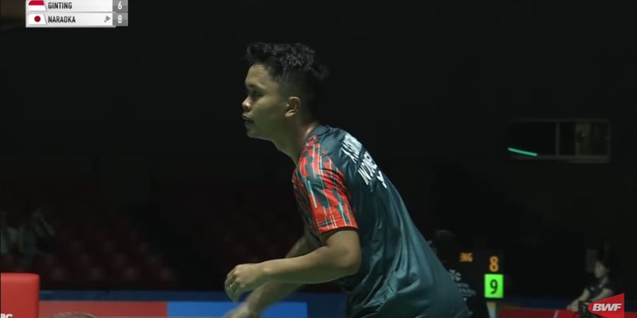 Hasil Japan Open 2025 - Serangan Tajamnya Sempat Bikin Kodai Naraoka Rebahan, Anthony Tetap Harus Gigit Jari