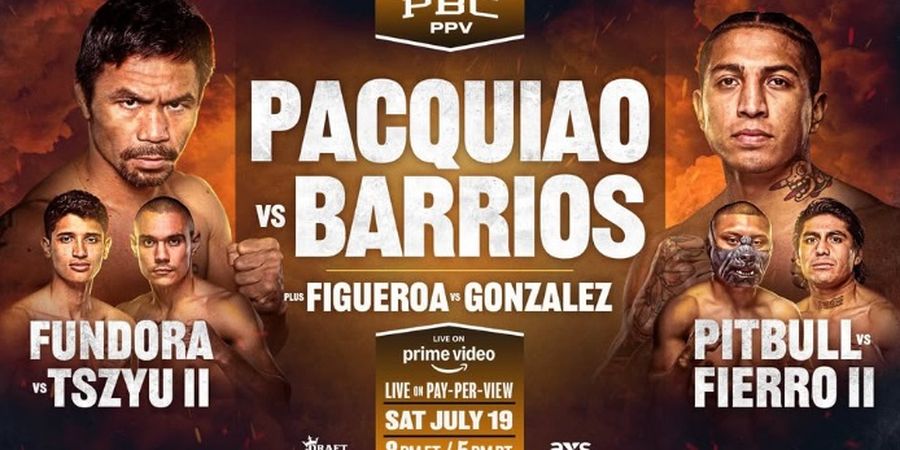 Hasil Tinju Dunia - Manny Pacquiao Masih Membahayakan Mario Barrios
