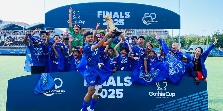 Cetak 47 Gol, SKF Akademi Persib Cimahi Juara di Gothia Cup Swedia 2025