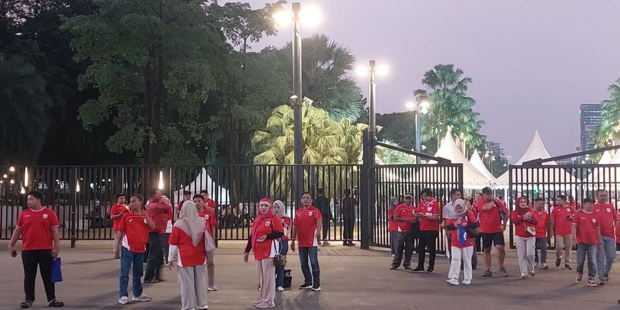 Suporter Mulai Padati SUGBK Jelang Duel Panas Timnas U-23 Indonesia Vs Malaysia