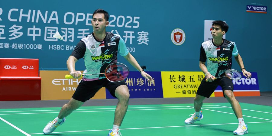 Hasil Macau Open 2025 - Sabar/Reza Menang meski Dibuat Kesal Servis Lawan lalu Kaki Cedera