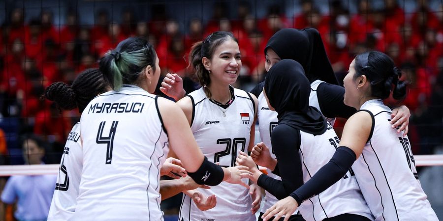 Jadwal SEA V League 2025 - Lawan Thailand, Sejauh Mana Megawati dan Timnas Voli Putri dari Level Dunia?