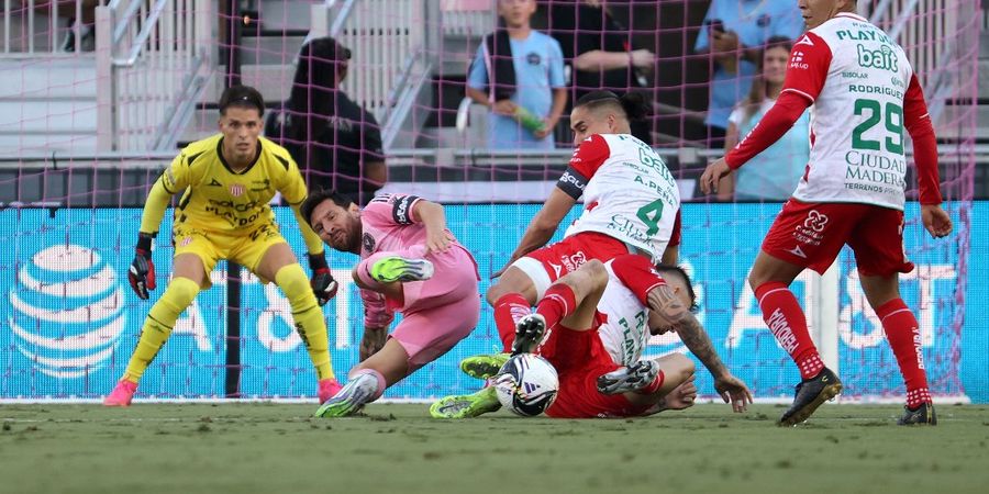 Cedera Bikin Messi Cuma Main 11 Menit, Inter Miami Susah Payah Tekuk Klub Asuhan Eks Gelandang Real Madrid
