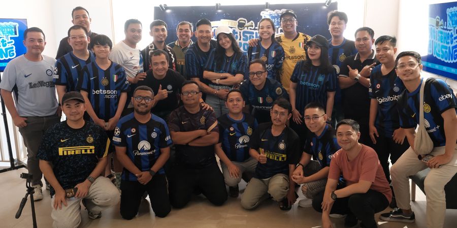 Cekinggita Gelar Kopdar Fans Inter, Kenang Musim Tanpa Gelar 'Empat Sehat Lima Kosong'