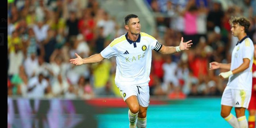 Hasil Uji Coba - Hattrick Ronaldo dan Brace Asis Joao Felix Warnai Pesta Gol Al Nassr di Portugal