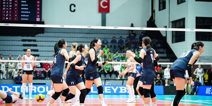 Hasil Kejuaraan Dunia Voli U-21 2025 - Trio Red Sparks Menyala, Korea Berjibaku Raih Kemenangan Pertama