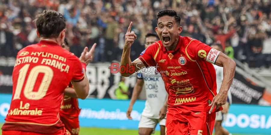 Hasil Super League - Persija Bantai Persita, 2 Pemain Baru Cetak Gol Spektakuler