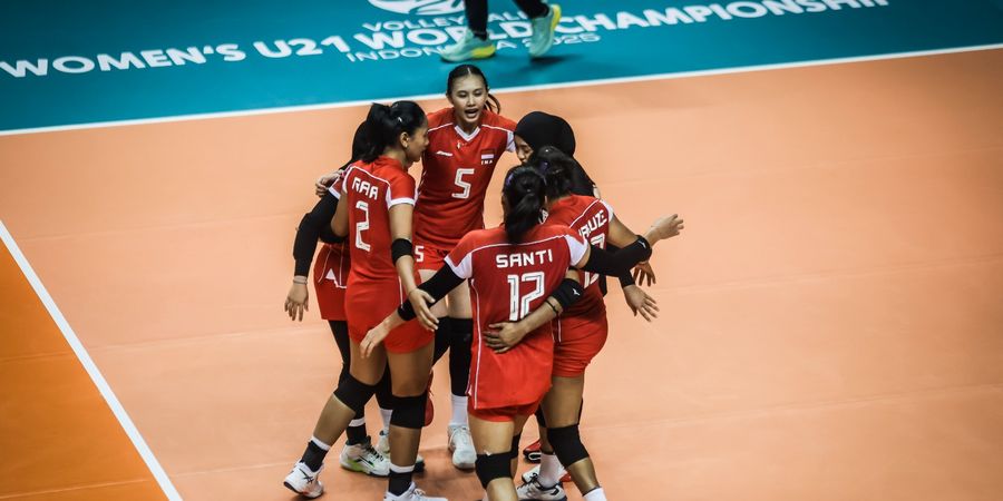 Hasil Kejuaraan Dunia Voli U-21 2025 - Nyaris Kejutkan Argentina, Asa 16 Besar Indonesia Melayang
