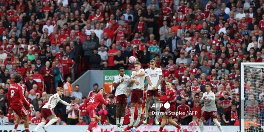 Hasil Liga Inggris - Liverpool Kalahkan Arsenal Lewat Tendangan Roket Dominik Szoboszlai