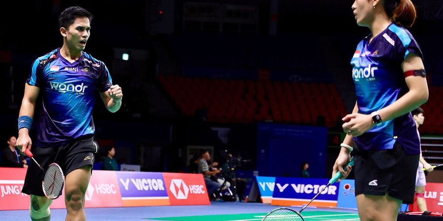 Hasil Korea Open 2025 - 3 Gim Dibalas 2 Gim, Amri/Nita Kalahkan Unggulan untuk ke Perempat Final