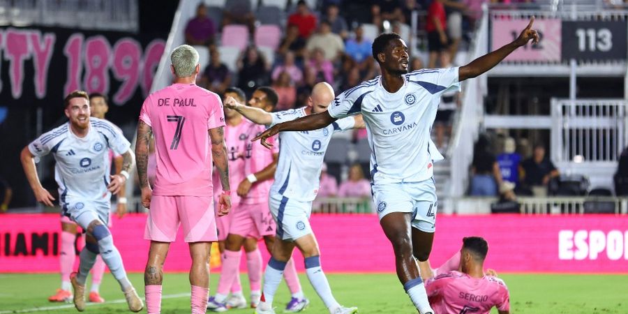 Brace Suarez Sia-Sia, Hujan 8 Gol Paksa Inter Miami Bertekuk Lutut