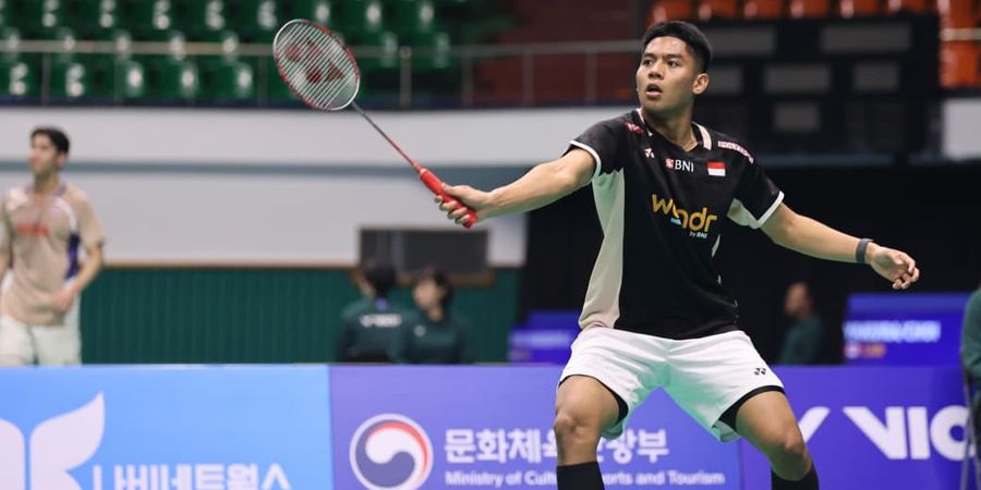 Hasil Korea Masters 2025 - Ubed Ditikung Lawan di Gim Pertama, Asa Indonesia Pupus di Tunggal Putra