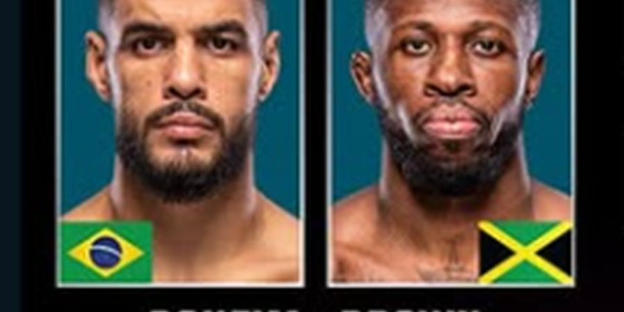 Rekap Hasil UFC Vegas 111 - Diakhiri Serangan Lutut, Gabriel Bonfim Bikin Randy Brown Terkapar