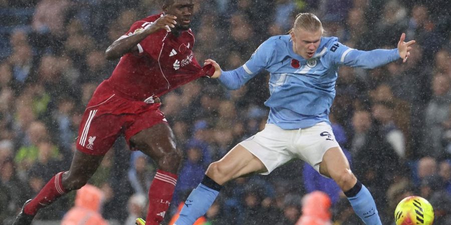 Hasil Liga Inggris - Erling Haaland Sempat Gagal Penalti, Man City Tetap Bikin Liverpool Babak Belur