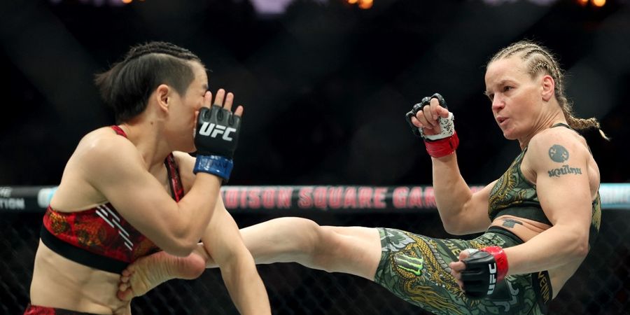 Hasil UFC 322 -  Dibanting-banting Valentina Shevchenko, Zhang Weili Gagal Jadi Ratu 2 Divisi