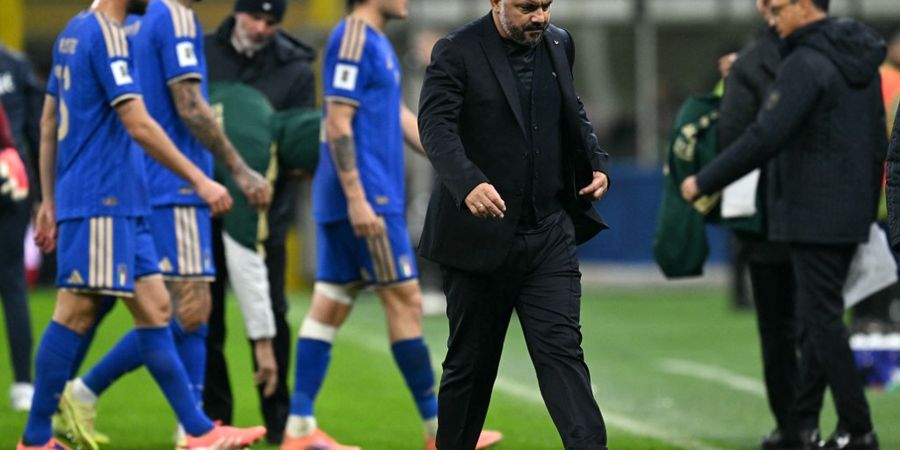Timnas Italia Hattrick Gagal ke Piala Dunia, Gattuso Nangis sambil Minta Maaf