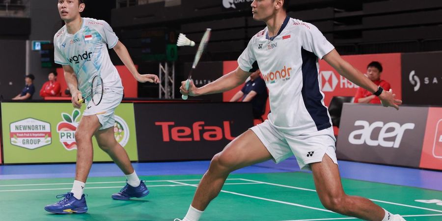 Australian Open 2025 - Nasibnya Bergantung, Fajar/Fikri Enggan Terbebani Misi Lolos BWF World Tour Finals