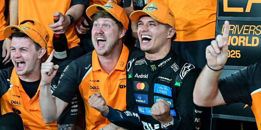 Punya Penggemar Jadi Juara F1, Valentino Rossi Ucapkan Selamat ke Lando Norris