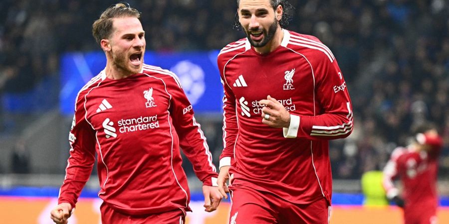 Hasil Liga Champions - Tanpa Salah Penalti Dominik pun Jadi, Liverpool Bikin Inter Milan Kalah Lagi