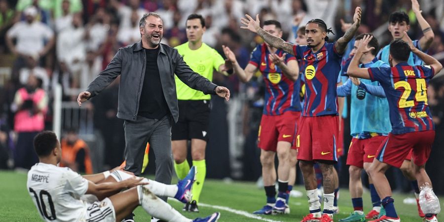 Hansi Flick Tetap Protes soal VAR meski Barcelona Raih 3 Poin