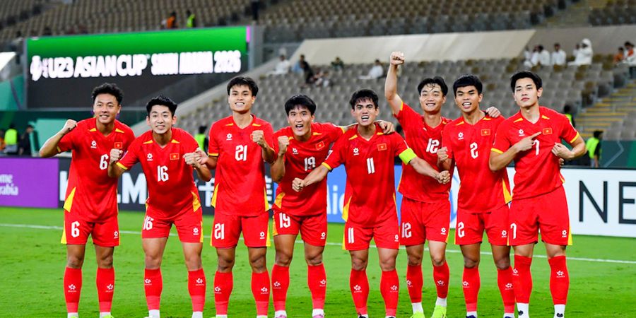 Cuma Hadapi China di Semifinal Piala Asia U-23 2026, Vietnam Bakal Melenggang ke Final?