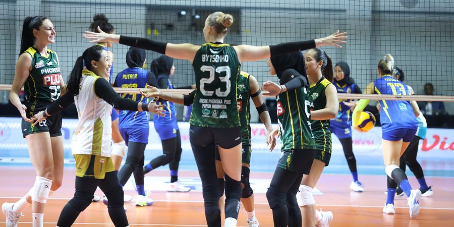 Hasil Final Four Proliga 2026 - Kedalaman Skuad Makin Ngeri, Gresik Phonska Plus Tumbangkan Popsivo