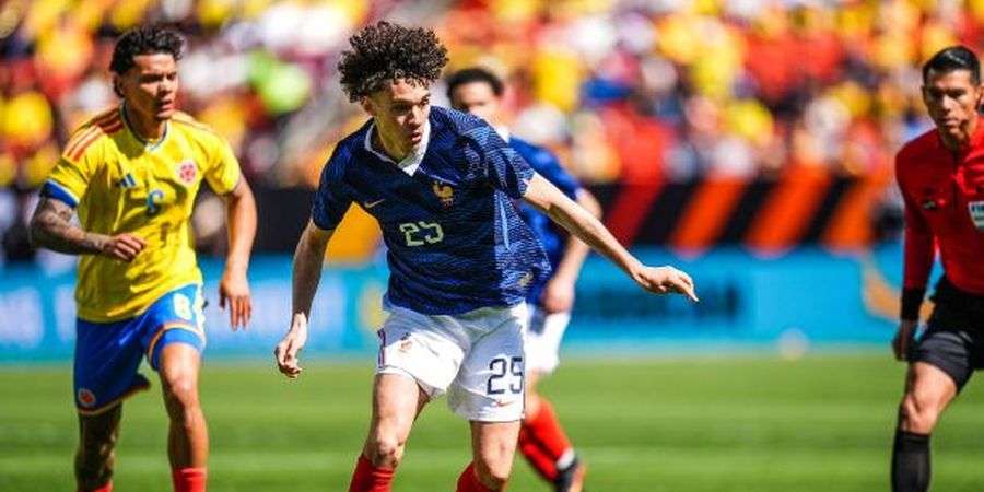 Hasil Uji Coba - Calon Suksesor Mo Salah di Liverpool Ukir Assist, Prancis Pesta Gol ke Gawang Kolombia