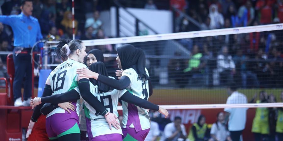 Hasil Final Four Proliga 2026 - Ditonton Kapten Red Sparks, Servis Ace Megawati Bawa Pertamina Menang Dramatis atas Popsivo