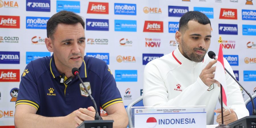 Pelatih Timnas Futsal Indonesia Kritik Wasit ASEAN Futsal Championship 2026