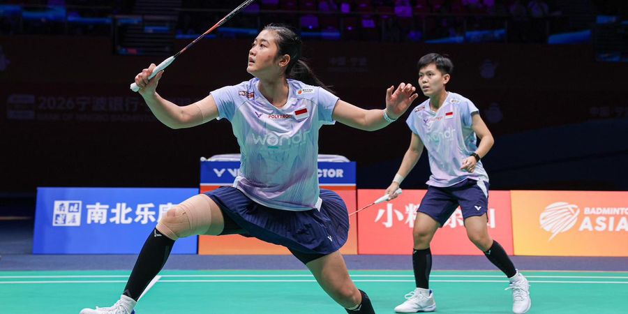 Hasil Semifinal Kejuaraan Asia 2026 - Kejutan Tiwi/Fadia Dihentikan Ganda Putri No 1 yang Lupa Rasanya Kalah 
