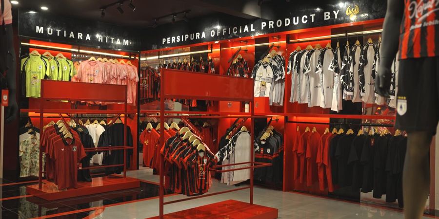 Persipura Luncurkan Store Resmi Pertama, Ada Fasilitas Olahraga dan Jersey Ketiga