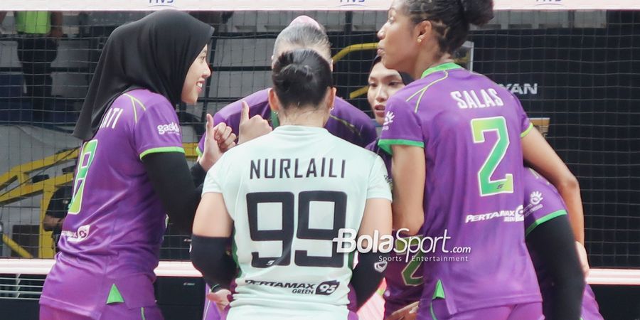 Hasil Final Four Proliga 2026 - Pertamina Enduro Menangi Drama 5 Set, Megawati dkk Balas Dendam ke Electric PLN