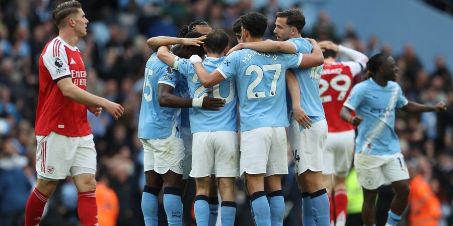 Demi Juara Liga Inggris, Man City Wajib Menangi Semua Laga Tersisa