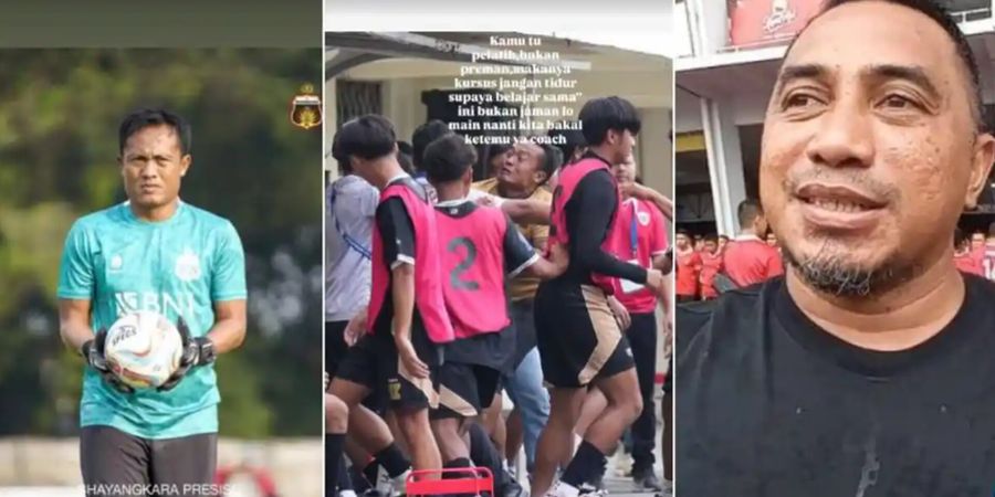 Viral Aksi Kungfu Pemain Timnas Indonesia, Firman Utina Skakmat Pelatih Kiper Bhayangkara FC: Kalau Kursus Jangan Tidur!