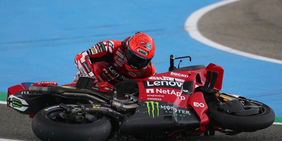Hasil MotoGP Spanyol 2026 - Nestapa 4 Balapan Marc Marquez dan Ducati Lenovo, Dominasi Bezzecchi Terhenti