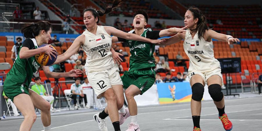 Timnas Basket 3x3 Putri Lolos Babak 16 Besar Asian Beach Games 2026