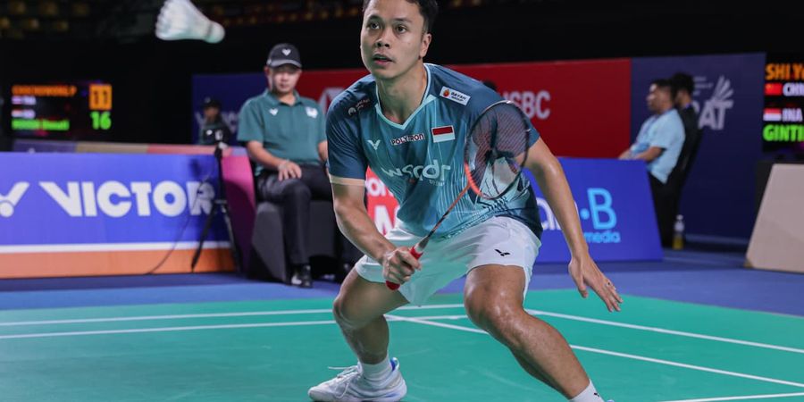 Hasil Thailand Open 2026 - Tertikung, Anthony Ginting Kembali Dijegal si Nomor Satu dari China