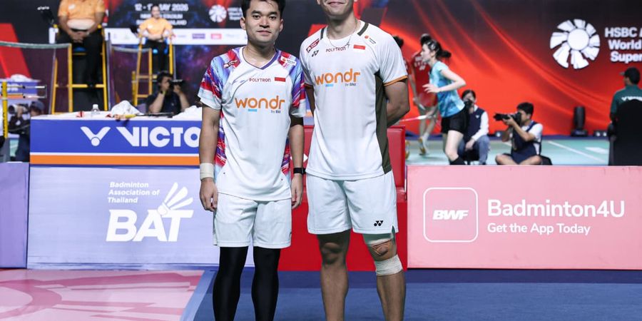 Hasil Thailand Open 2026.- Ditutup Smes Backhand, Leo/Daniel Tembus Final usai Gulung Unggulan China