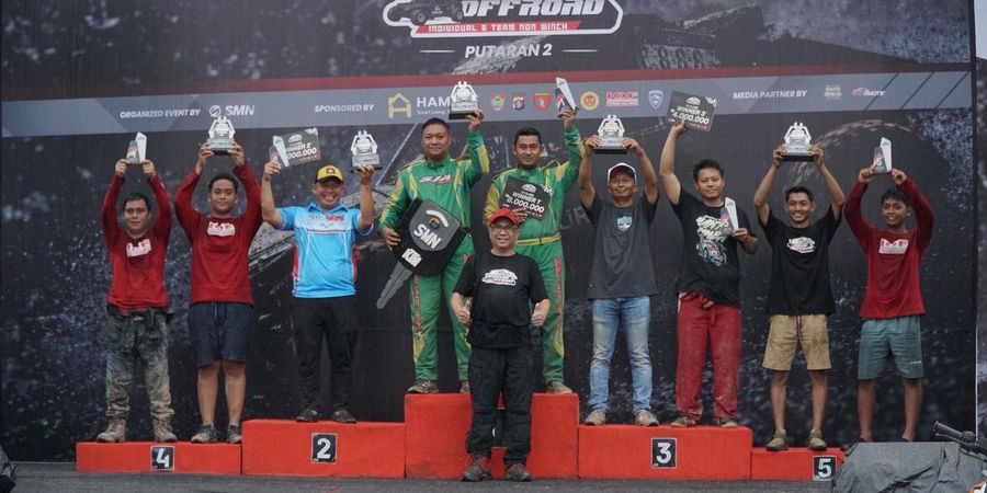 Offroader Halo Dayak Kalteng Borong 5 Podium di Sirkuit Sukamulya
