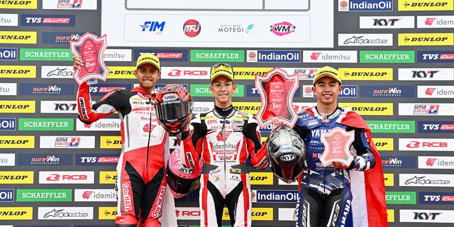 Pembalap Astra Honda Amankan 3 Podium di AARC Motegi
