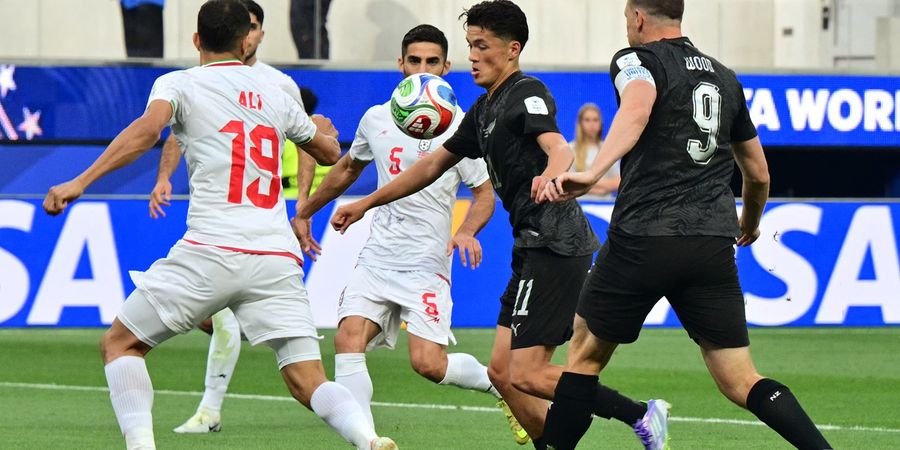 Hasil Piala Dunia 2026 - Drama 4 Gol, Selandia Baru Gagal Bungkam Iran