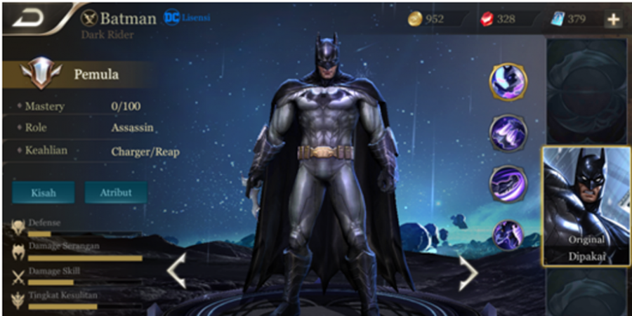 Garena AOV Rilis Batman, Super Hero dari Gotham City, Gratis!