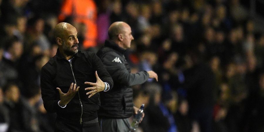 VIDEO - Ributkan Keputusan Wasit, Pep Guardiola Serang Pelatih Wigan di Terowongan