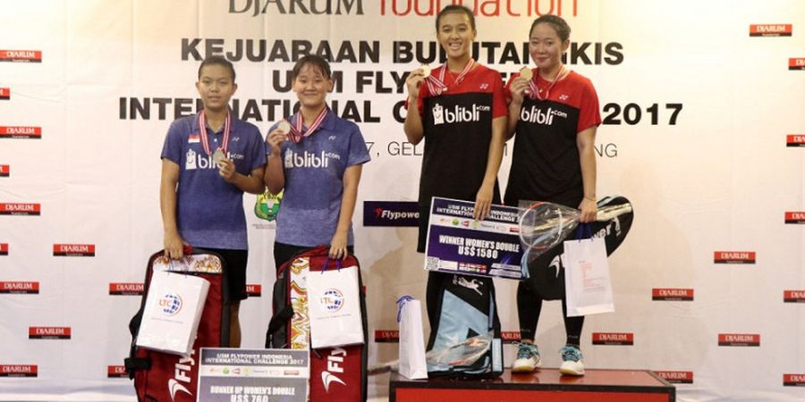 Pebulu Tangkis Yunior Raih Empat Gelar pada Indonesia International Challenge