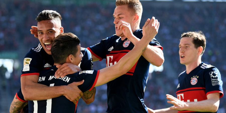 Kalahkan Augsburg, Bayern Muenchen Sah Jadi Kampiun Liga Jerman 2017-2018